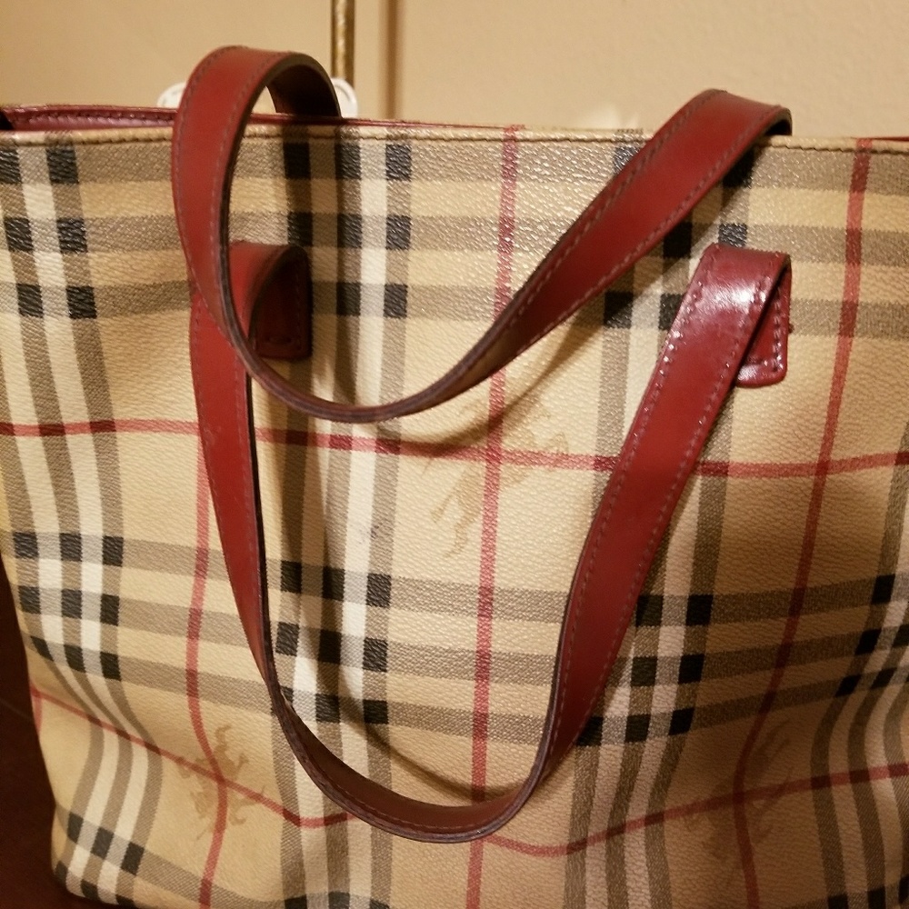 Burberry London tote..